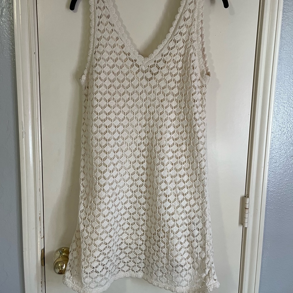 zara crochet dress